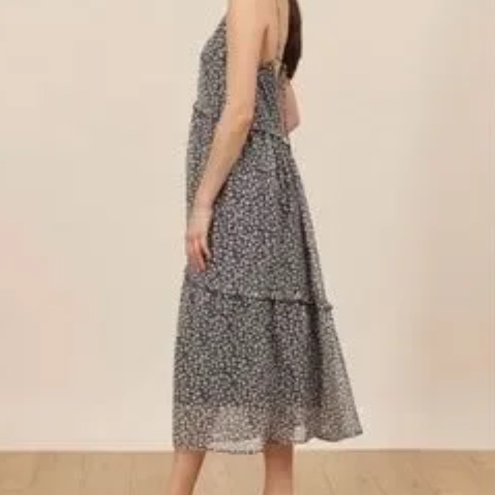 Park & Fifth Black Floral Maxi Dress